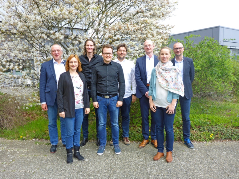 Das Team des Projekts GÜCCI. (© RKI) Das Team des Projekts GÜCCI.
