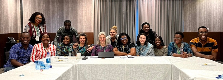 Members of the COPE core team after a day of fruitful discussions. (© NCDC) Members of the COPE core team after a day of fruitful discussions.