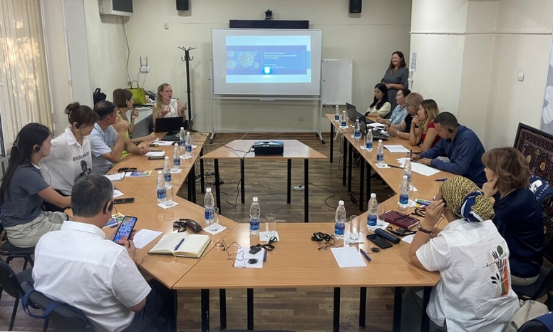 Kick-Off Meeting und Burden of Disease Workshop am National Public Health Center. (© RKI) Kick-Off Meeting und Burden of Disease Workshop am National Public Health Center.
