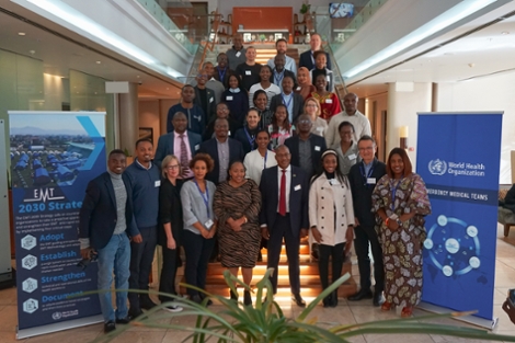 Group photo of the training course. (© RKI) Group photo of the training course.