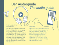 Audioguide to the museum and Public Health Visitor Center at the Robert Koch Institute. (© RKI) Audioguide to the museum and Public Health Visitor Center at the Robert Koch Institute.