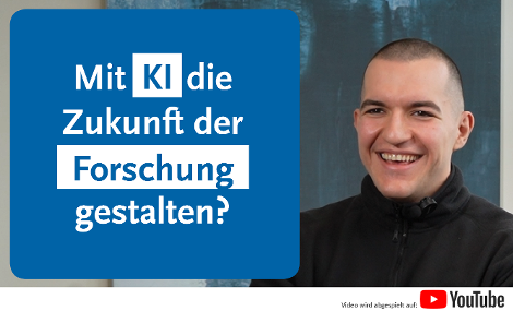 Doktorand Denis - Mit KI die Zukunft der Forschung gestalten? (© RKI) Doktorand Denis - Mit KI die Zukunft der Forschung gestalten?
