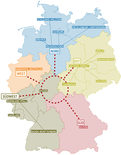 Kleeblattkonzept. (© Institut für Rettungs- und Notfallmedizin / www.uksh.de/notfallmedizin, Stand: 1.11.2020) Kleeblattkonzept.