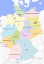 Inter­aktive Karte der über­regio­nalen MRE-Netz­werke in Deutsch­land sowie aus­ge­wähl­te Na­tio­nale Referenz­zentren