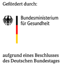 Die finanzielle Förderung erfolgt durch das Bundesministerium für Gesundheit aufgrund eines Beschlusses des Deutschen Bundestages. (© Bundesregierung) Die finanzielle Förderung erfolgt durch das Bundesministerium für Gesundheit aufgrund eines Beschlusses des Deutschen Bundestages.